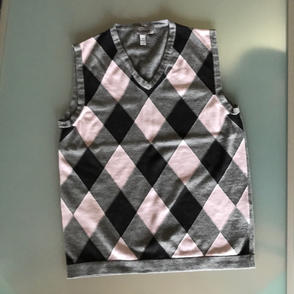 V-neck sweater vest